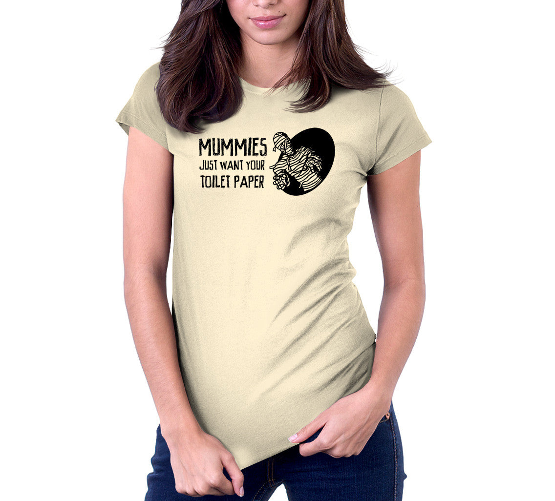 Mummies Just Want Your Toilet Paper T-Shirt Hoodie, Sweatshirt | CiraTrend.com (Image 4)
