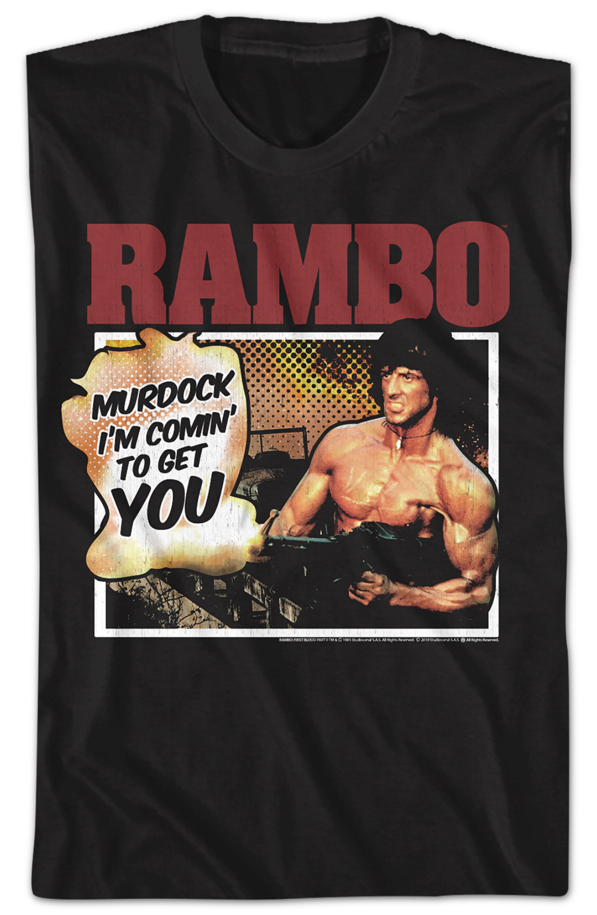 Murdock I'm Comin' To Get You Rambo T-Shirt Hoodie, Sweatshirt | CiraTrend.com (Image 2)
