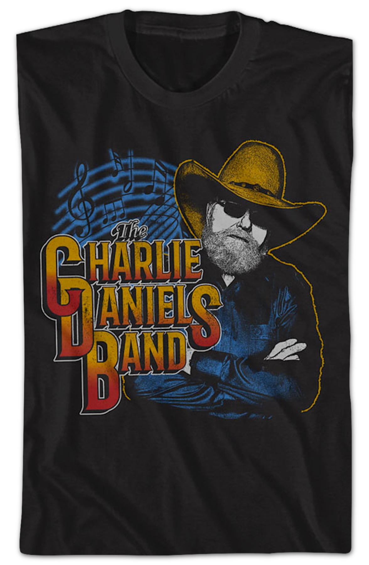 Music Notes Charlie Daniels Band T-Shirt Hoodie, Sweatshirt | CiraTrend.com (Image 2)