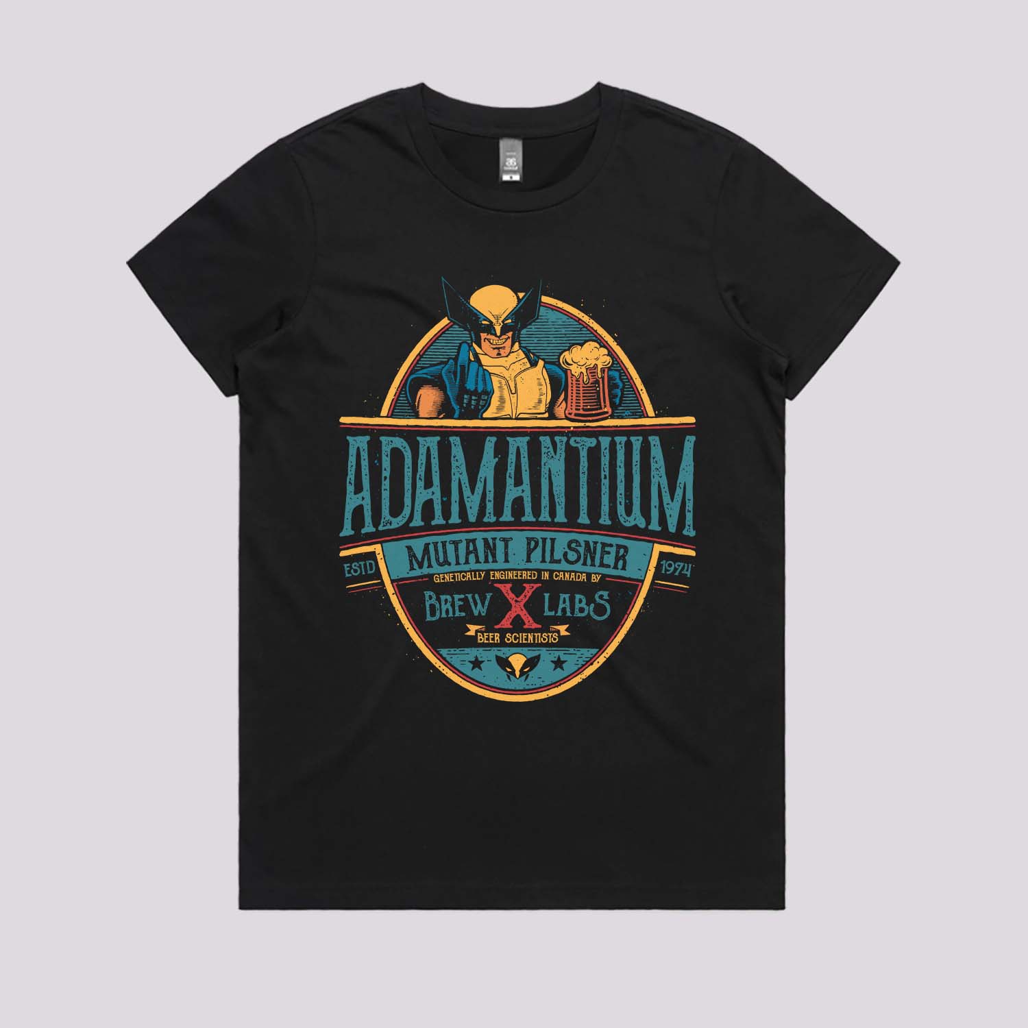 Brew X Labs Adamantium T-Shirt Hoodie, Sweatshirt | CiraTrend.com (Image 5)
