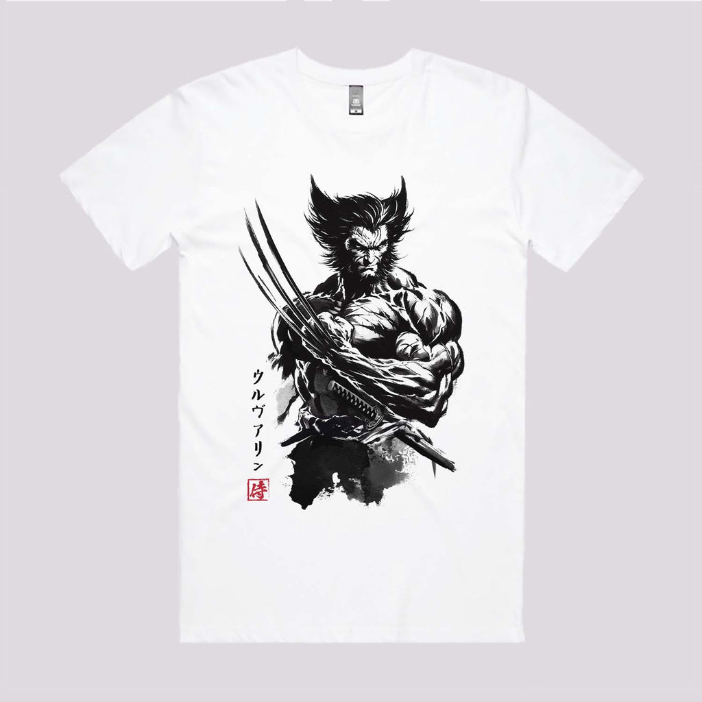 Mutant Samurai Sumi-e T-Shirt Hoodie, Sweatshirt | CiraTrend.com (Image 2)