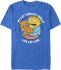 My Cat's Breath Smells Like Cat Food Simpsons T-Shirt Hoodie, Sweatshirt | CiraTrend.com (Image 1)