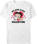 My Dog Is My Valentine Betty Boop T-Shirt Hoodie, Sweatshirt | CiraTrend.com (Image 1)