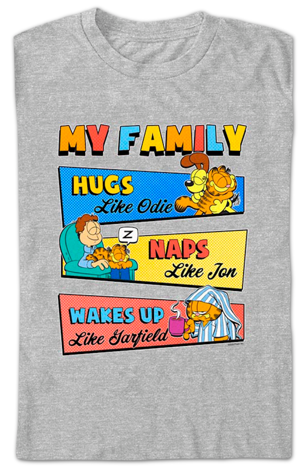 My Family Garfield T-Shirt Hoodie, Sweatshirt | CiraTrend.com (Image 2)