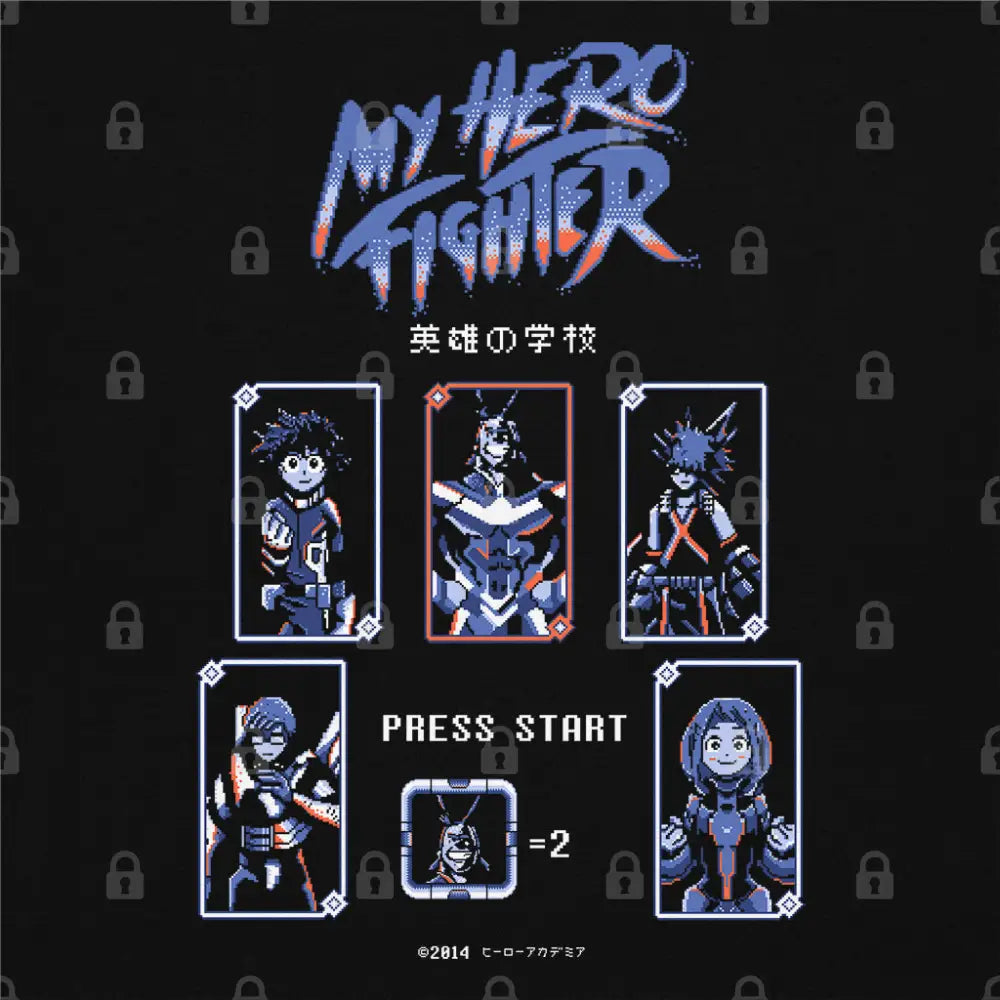My Hero Fighter T-Shirt Hoodie, Sweatshirt | CiraTrend.com (Image 1)