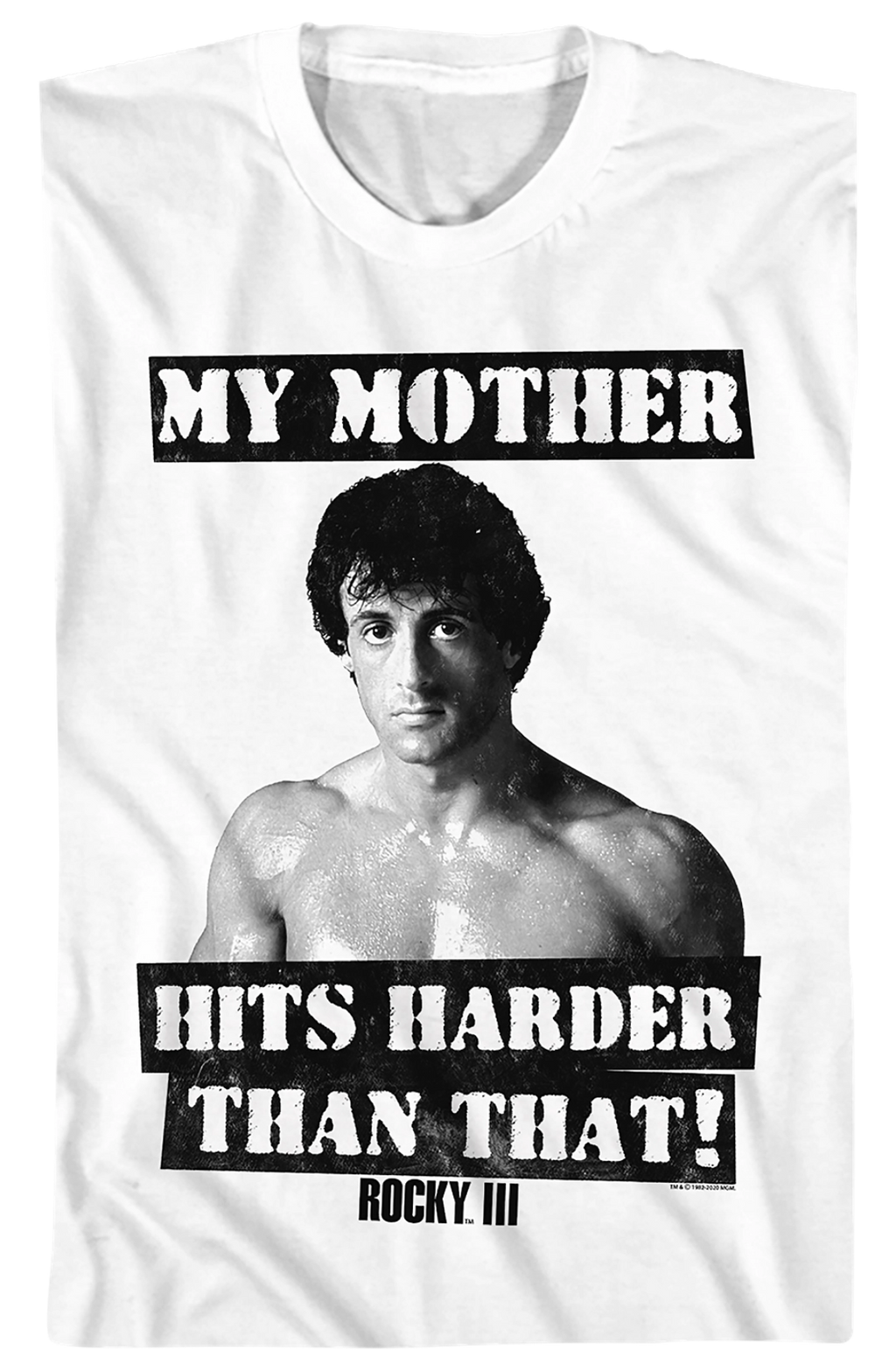 My Mother Hits Harder Than That Rocky T-Shirt Hoodie, Sweatshirt | CiraTrend.com (Image 2)