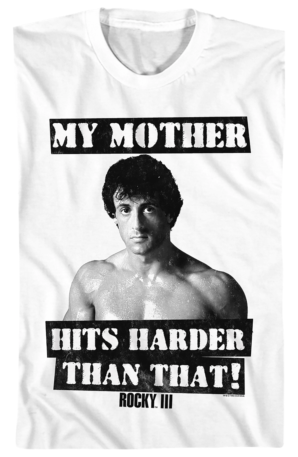 My Mother Hits Harder Than That Rocky T-Shirt Hoodie, Sweatshirt | CiraTrend.com (Image 2)