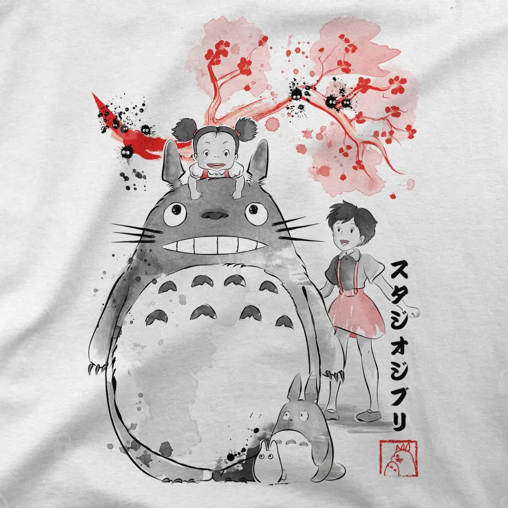My Neighbor Sumi-e T-Shirt Hoodie, Sweatshirt | CiraTrend.com (Image 1)
