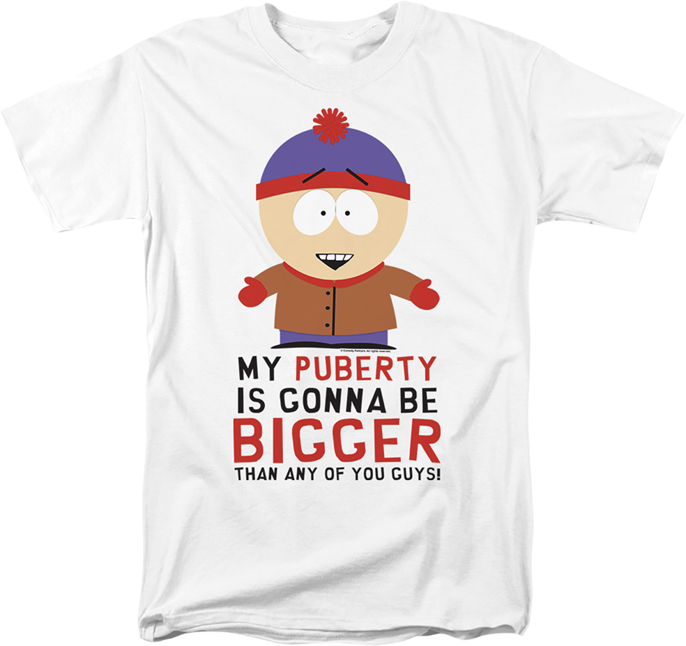 My Puberty South Park T-Shirt Hoodie, Sweatshirt | CiraTrend.com (Image 1)