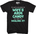 My Wife's Arm Candy T-Shirt Hoodie, Sweatshirt | CiraTrend.com (Image 1)