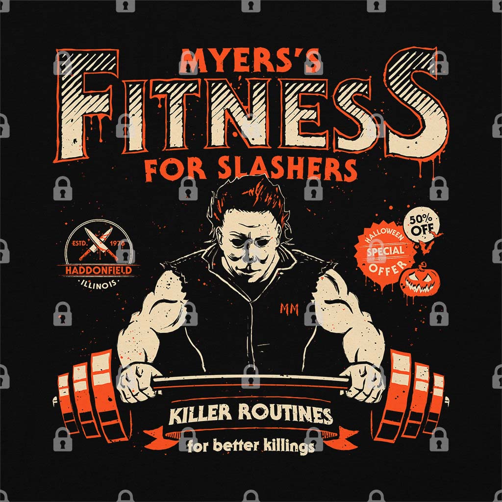 Myers 's Fitness Oversized T-Shirt Hoodie, Sweatshirt | CiraTrend.com (Image 1)