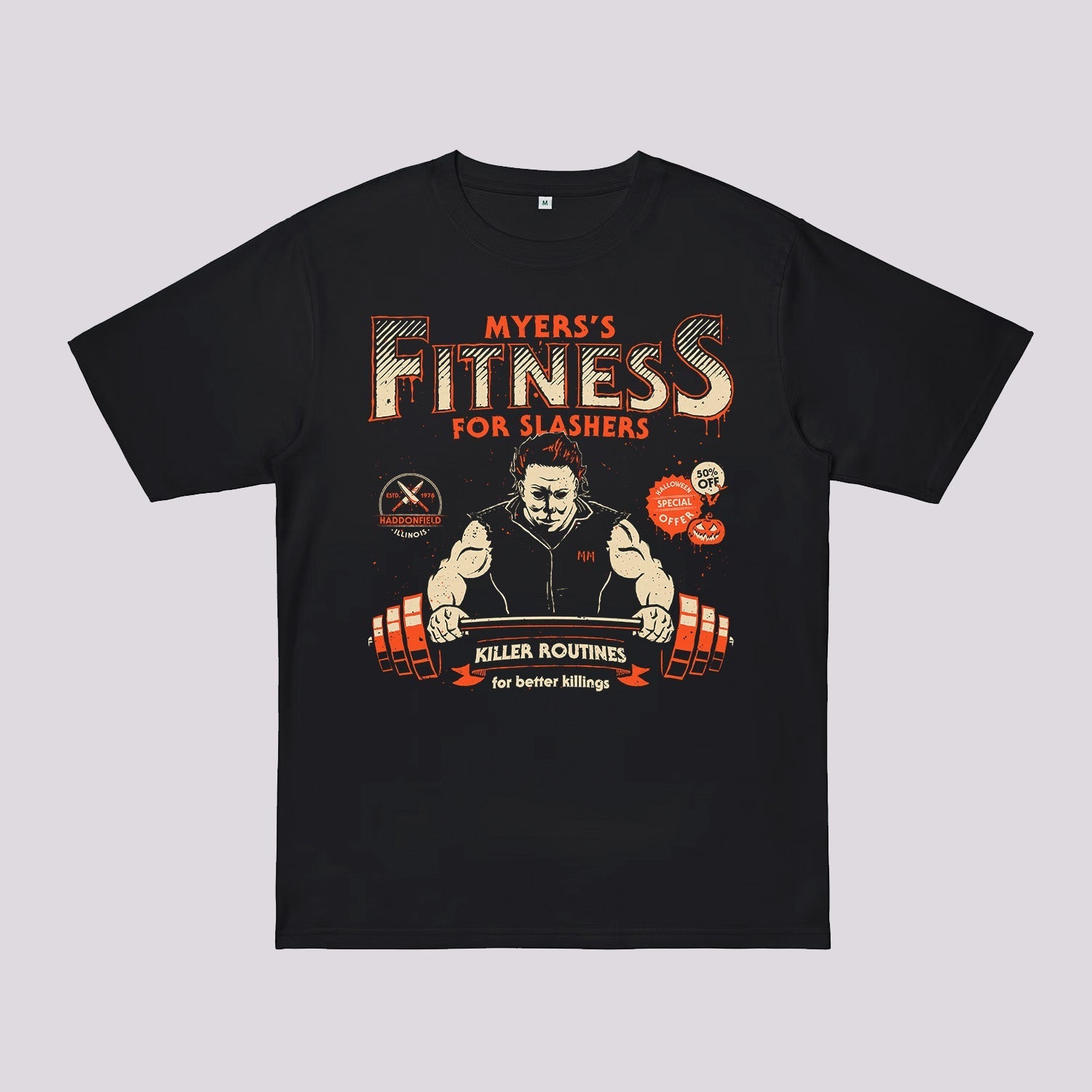 Myers 's Fitness Oversized T-Shirt Hoodie, Sweatshirt | CiraTrend.com (Image 2)
