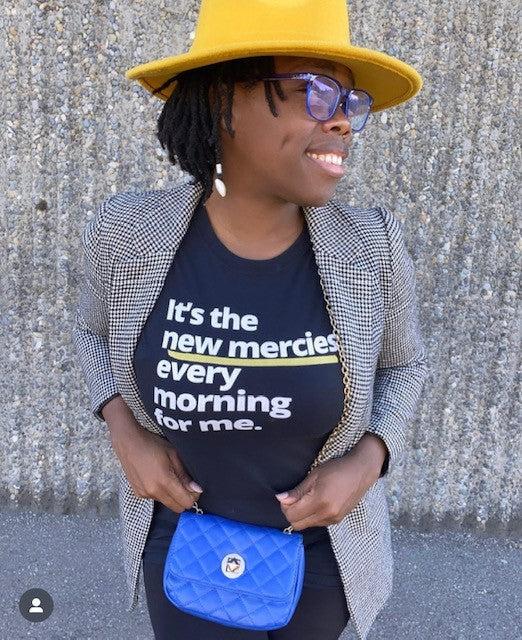 New Morning New Mercies Unisex T-Shirt Hoodie, Sweatshirt | CiraTrend.com (Image 1)