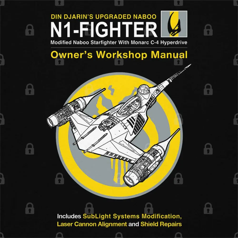 N1 Fighter Manual T-Shirt Hoodie, Sweatshirt | CiraTrend.com (Image 1)