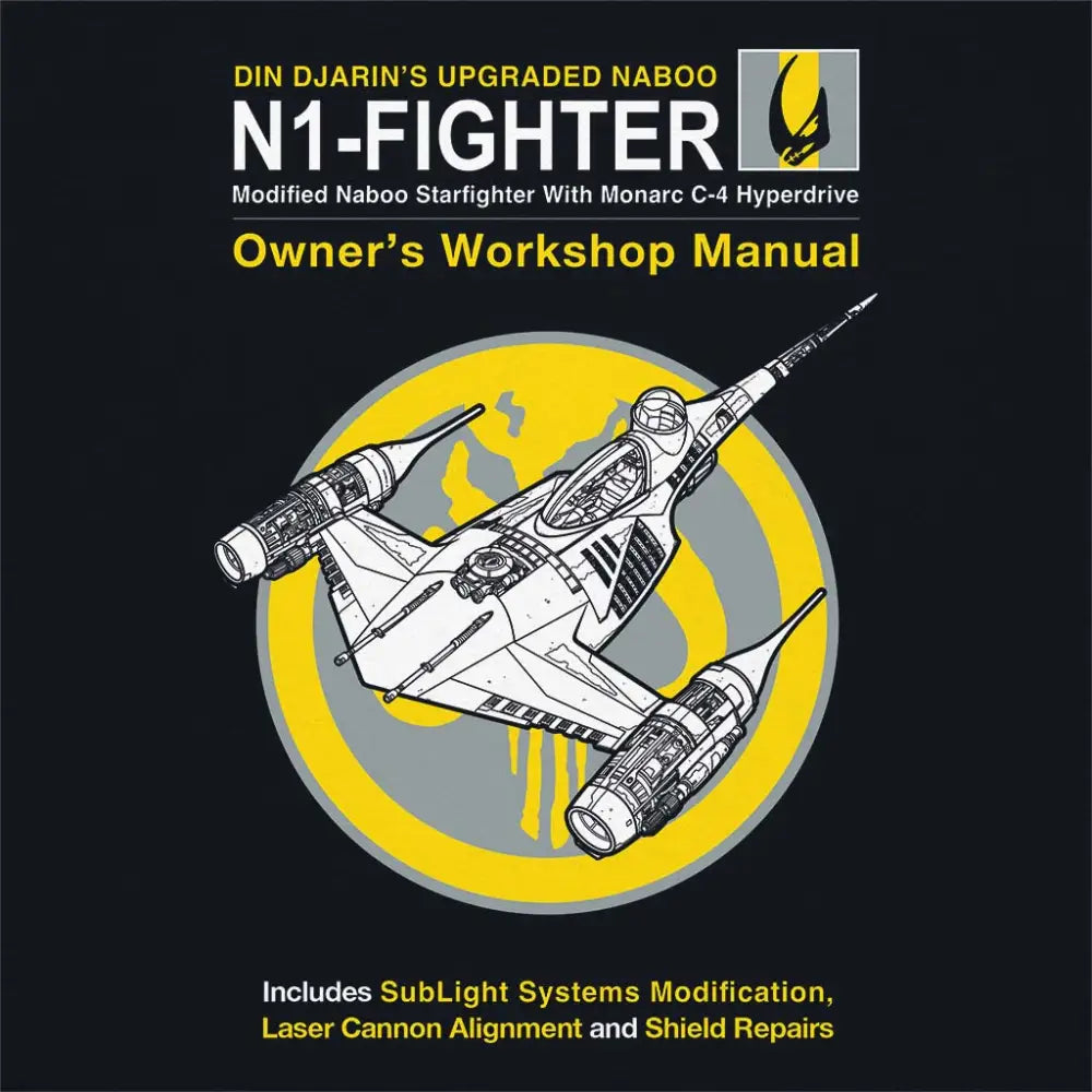 N1 Fighter Manual T-Shirt Hoodie, Sweatshirt | CiraTrend.com (Image 4)