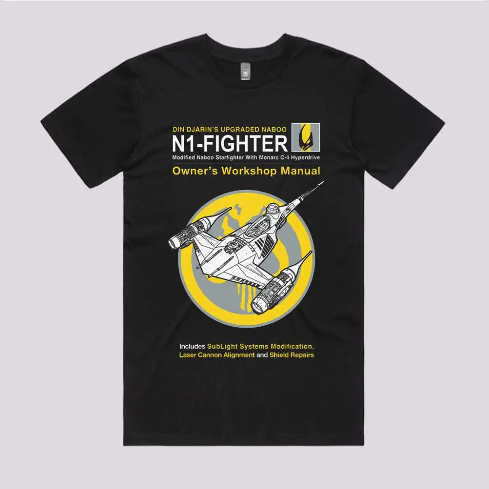 N1 Fighter Manual T-Shirt Hoodie, Sweatshirt | CiraTrend.com (Image 2)