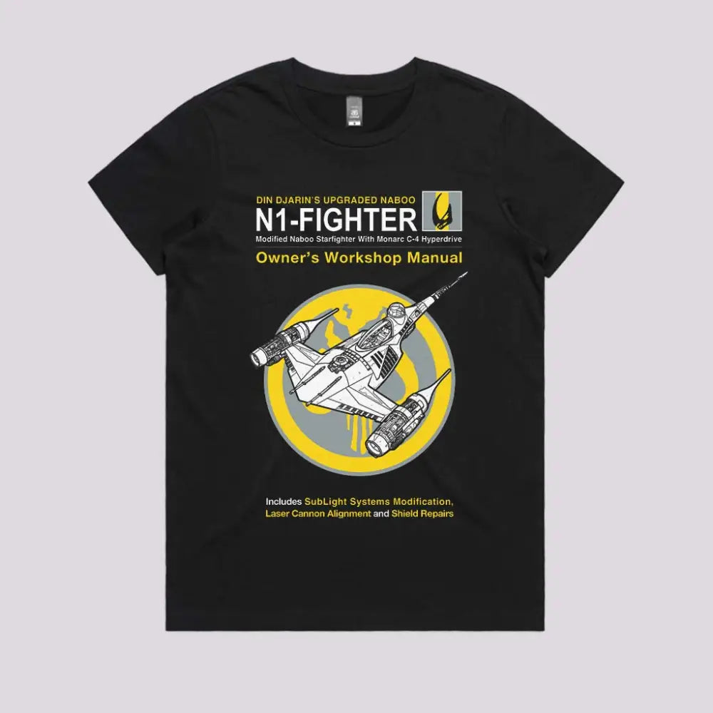 N1 Fighter Manual T-Shirt Hoodie, Sweatshirt | CiraTrend.com (Image 3)