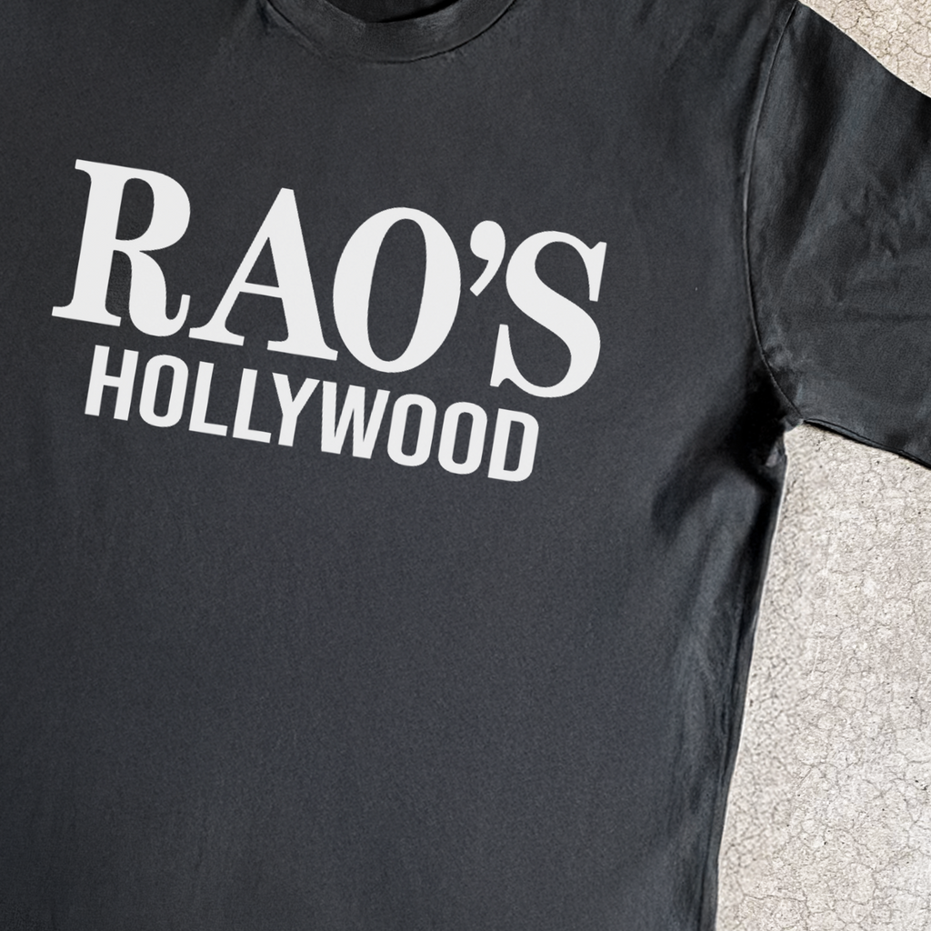 'RAO'S HOLLYWOOD' BLACK T-SHIRT Hoodie, Sweatshirt | CiraTrend.com (Image 2)