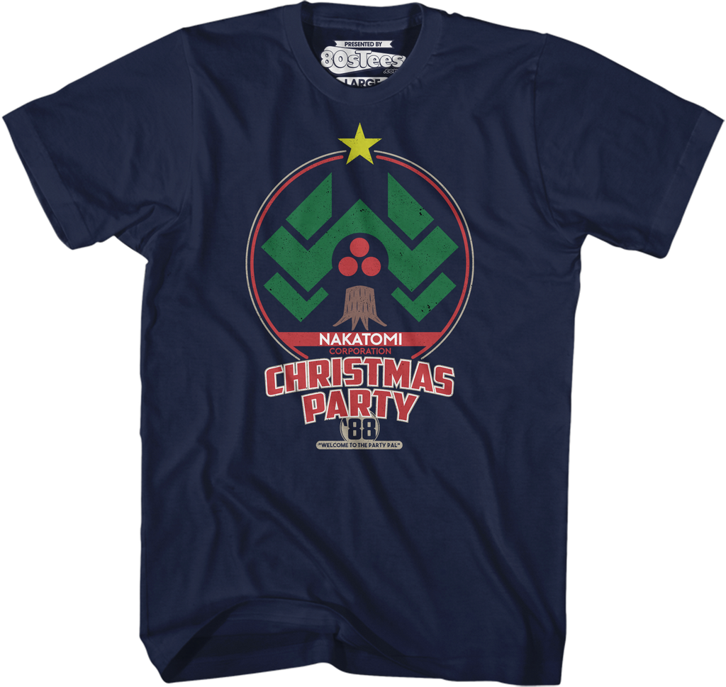 Nakatomi Christmas Party Die Hard T-Shirt Hoodie, Sweatshirt | CiraTrend.com (Image 1)
