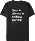 Names Golden Girls T-Shirt Hoodie, Sweatshirt | CiraTrend.com (Image 1)