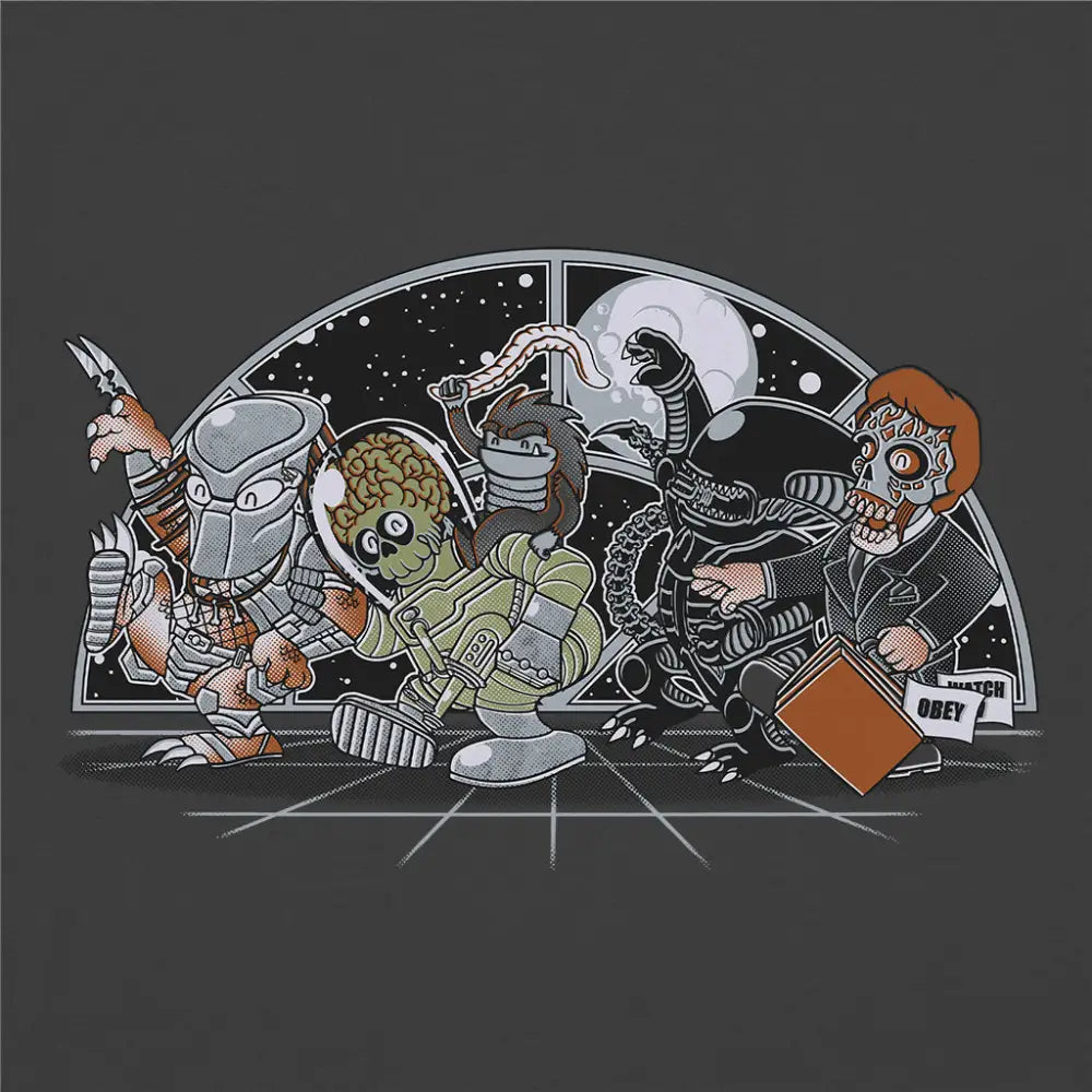 Nasty Aliens T-Shirt Hoodie, Sweatshirt | CiraTrend.com (Image 4)