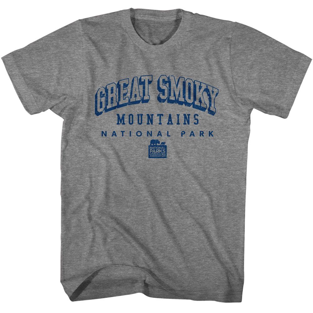 National Parks - Smoky Mtn Collegiate Boyfriend Tee Hoodie, Sweatshirt | CiraTrend.com