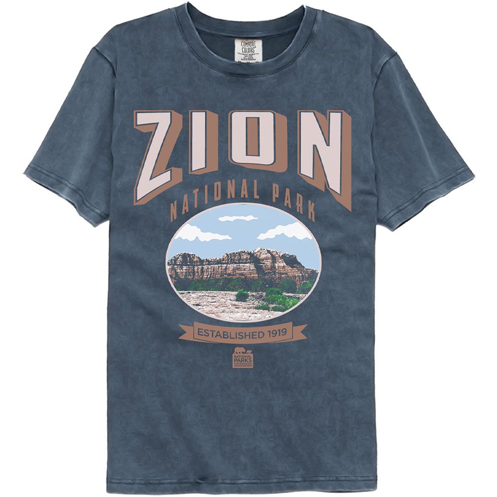 National Parks - Zion Comfort Color T-Shirt Hoodie, Sweatshirt | CiraTrend.com