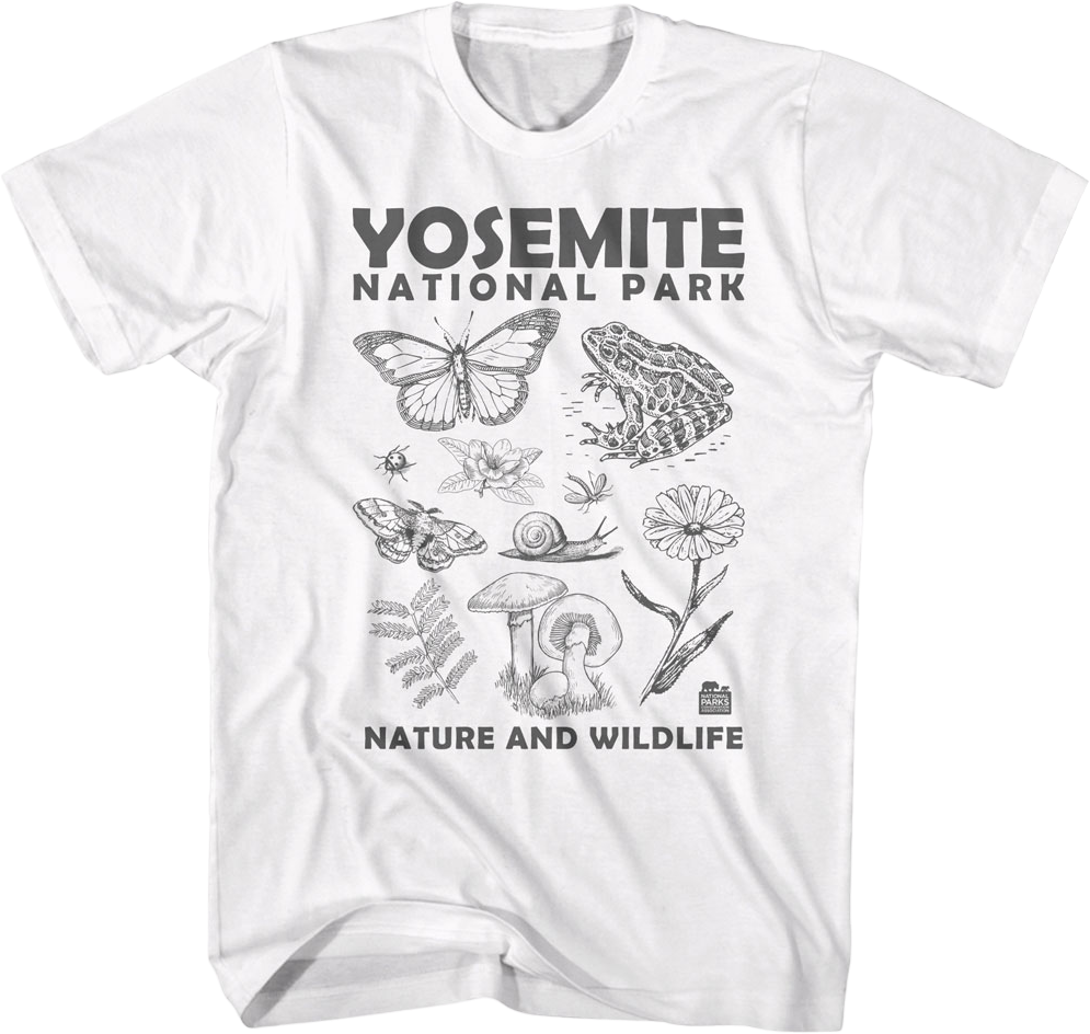 Nature And Wildlife Yosemite National Park T-Shirt Hoodie, Sweatshirt | CiraTrend.com (Image 1)