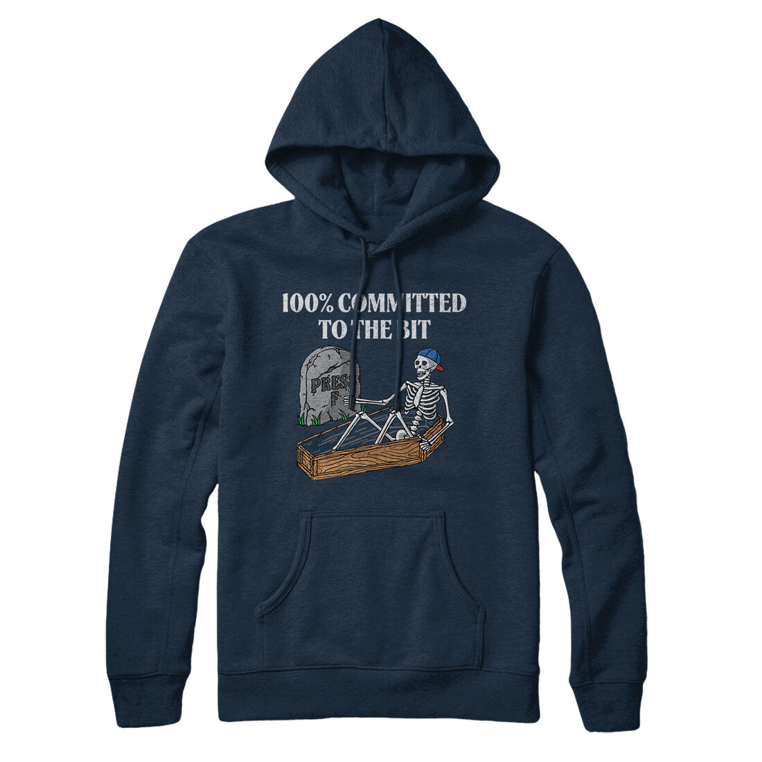 100 Percent Committed To The Bit Hoodie