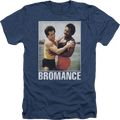 Navy Heather Bromance Rocky T-Shirt Hoodie, Sweatshirt | CiraTrend.com (Image 1)