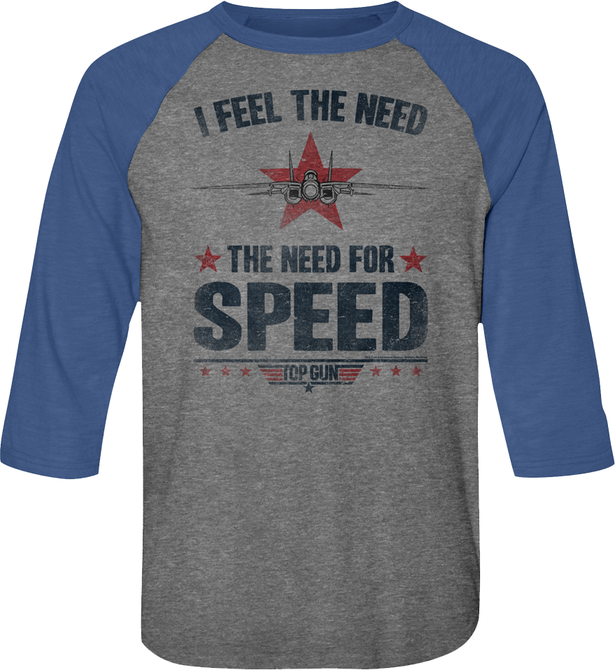 Need For Speed Top Gun Raglan Baseball Shirt Hoodie, Sweatshirt | CiraTrend.com