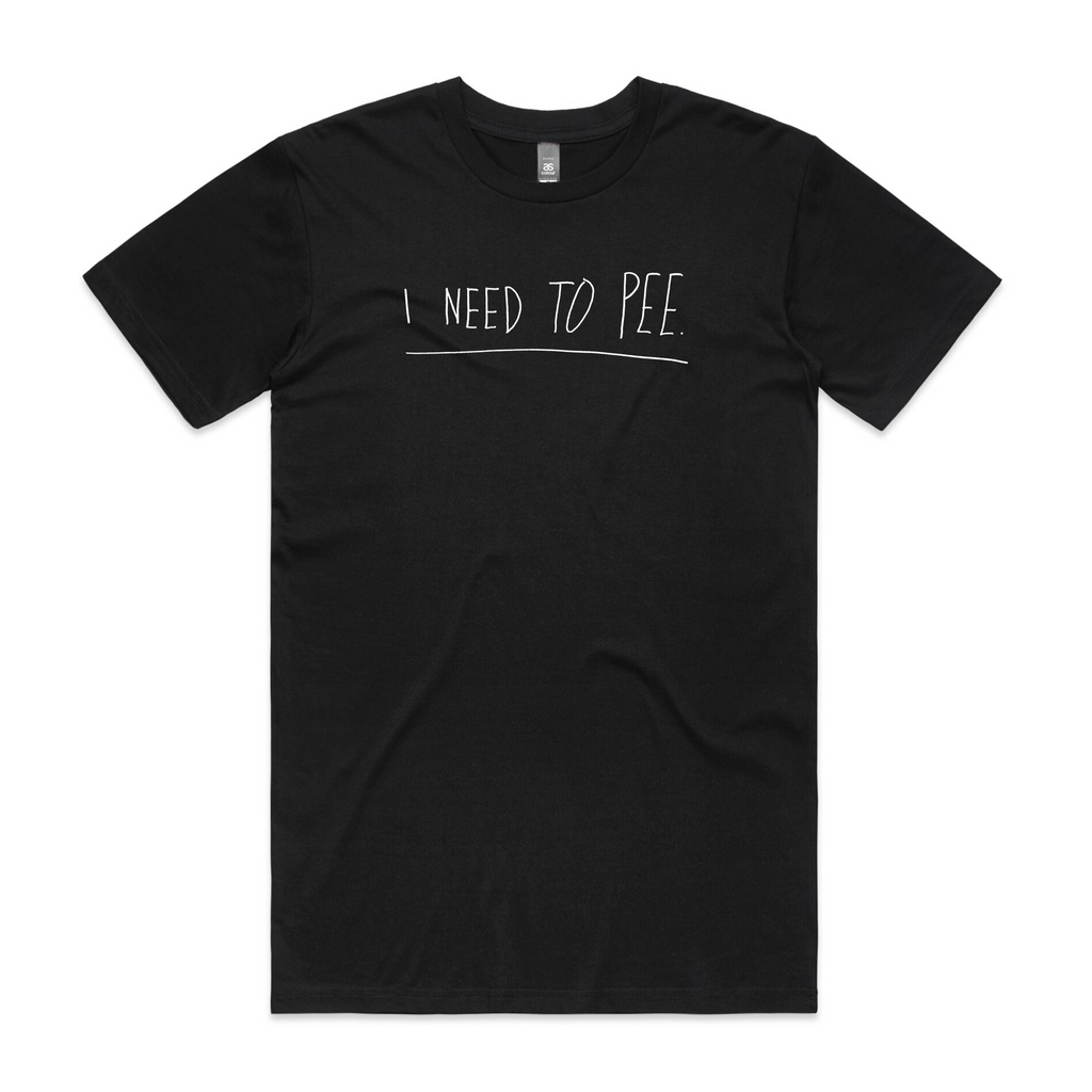I Need To Pee Text Tee Hoodie, Sweatshirt | CiraTrend.com (Image 1)