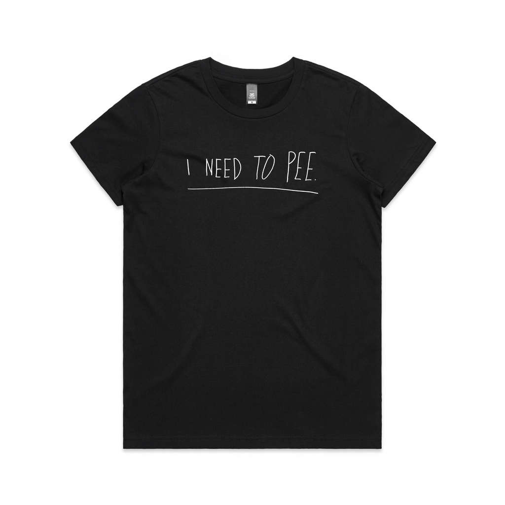 I Need To Pee Text Tee Hoodie, Sweatshirt | CiraTrend.com (Image 2)