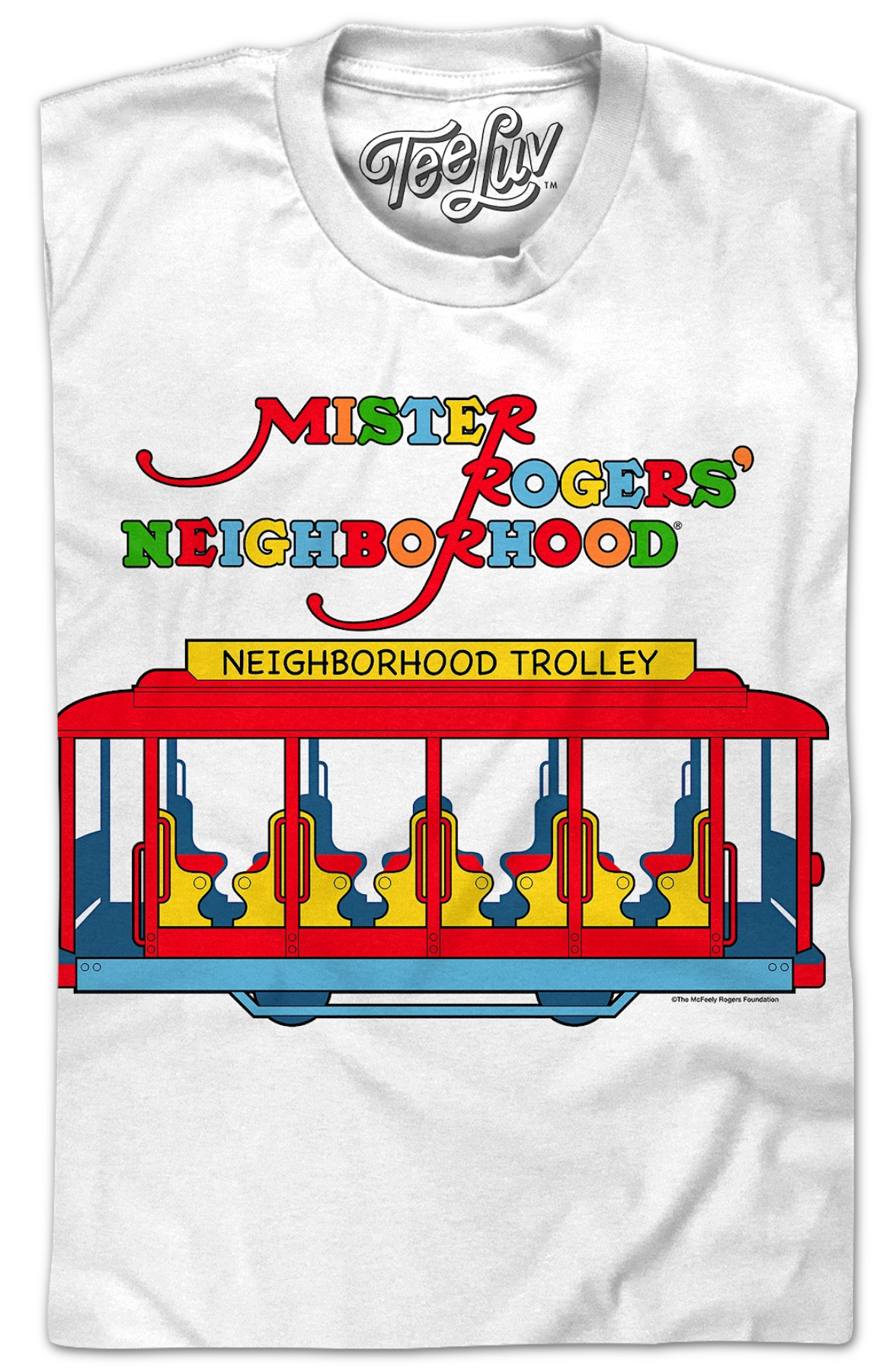 Neighborhood Trolley Mr. Rogers T-Shirt Hoodie, Sweatshirt | CiraTrend.com (Image 2)