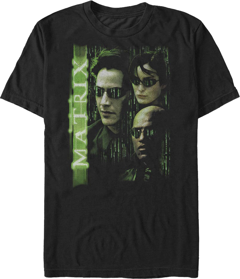 Neo Trinity Morpheus Poster The Matrix T-Shirt Hoodie, Sweatshirt | CiraTrend.com (Image 1)