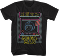 Neon Arcade Game Mega Man T-Shirt Hoodie, Sweatshirt | CiraTrend.com (Image 1)
