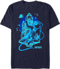 Neon Astronaut NASA T-Shirt Hoodie, Sweatshirt | CiraTrend.com (Image 1)