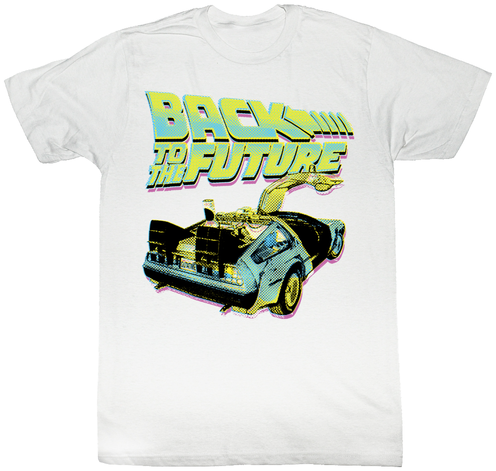 Neon Back To The Future T-Shirt Hoodie, Sweatshirt | CiraTrend.com (Image 1)
