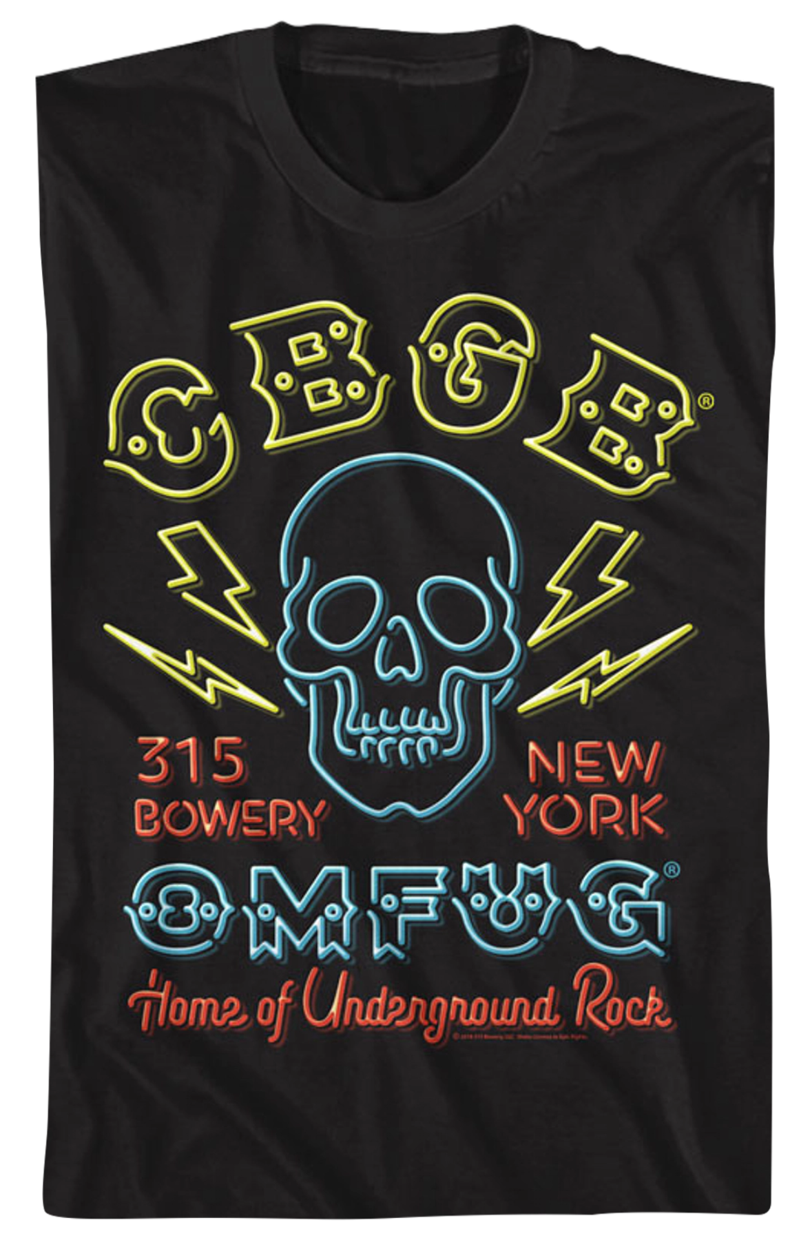 AC Neon CBGB T-Shirt Hoodie, Sweatshirt | CiraTrend.com (Image 2)