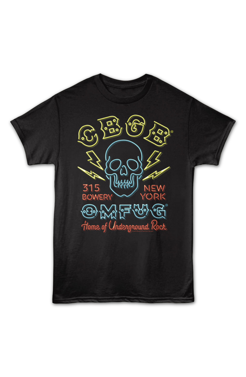 Neon CBGB T-Shirt Hoodie, Sweatshirt | CiraTrend.com (Image 2)