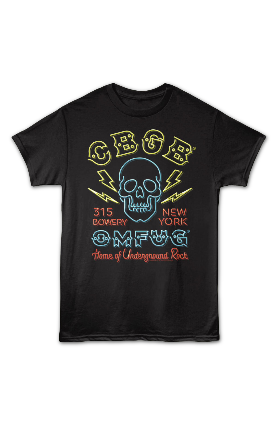 Neon CBGB T-Shirt Hoodie, Sweatshirt | CiraTrend.com (Image 2)