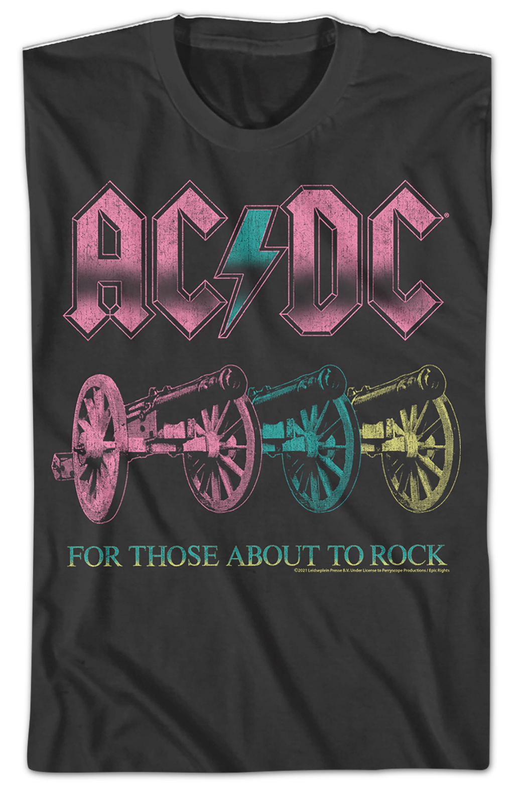 Neon For Those About To Rock ACDC Shirt Hoodie, Sweatshirt | CiraTrend.com (Image 2)