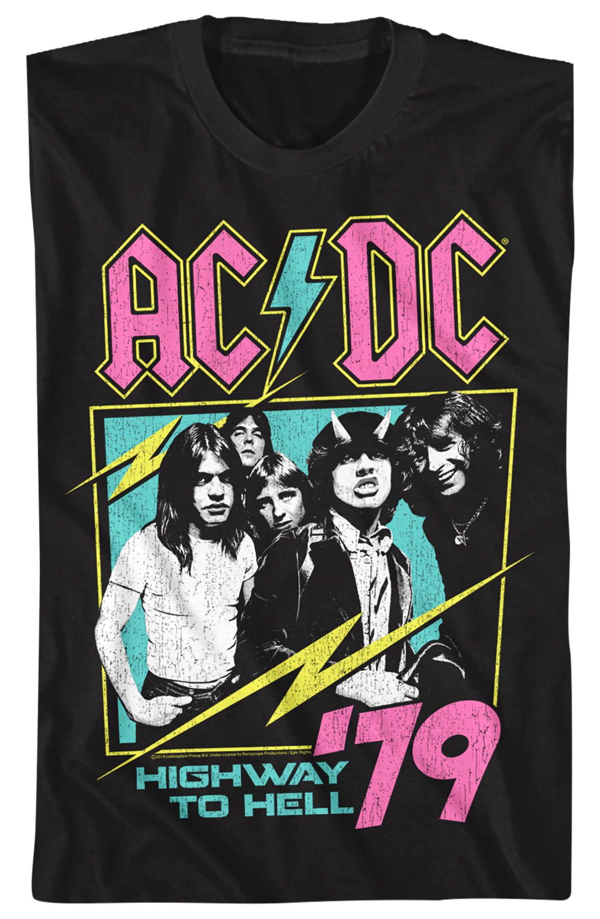 Neon Highway To Hell ACDC Shirt Hoodie, Sweatshirt | CiraTrend.com (Image 2)