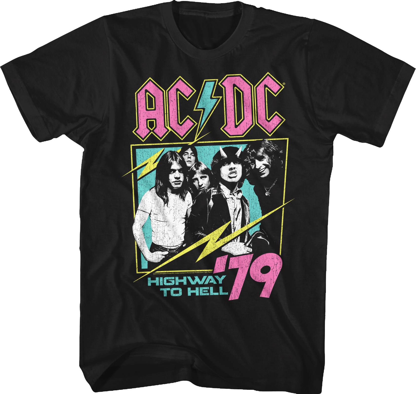 Neon Highway To Hell ACDC Shirt Hoodie, Sweatshirt | CiraTrend.com (Image 1)