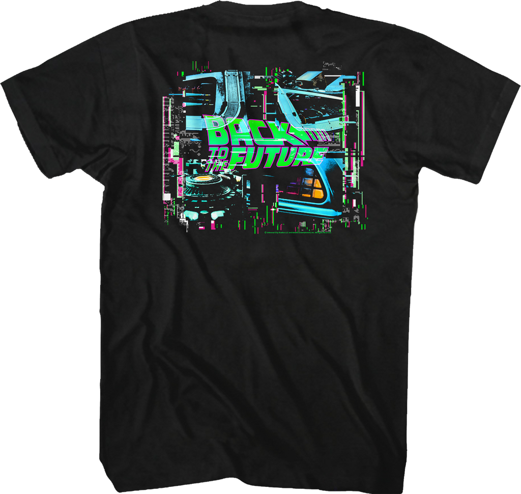 Neon Logo Back To The Future T-Shirt Hoodie, Sweatshirt | CiraTrend.com (Image 3)