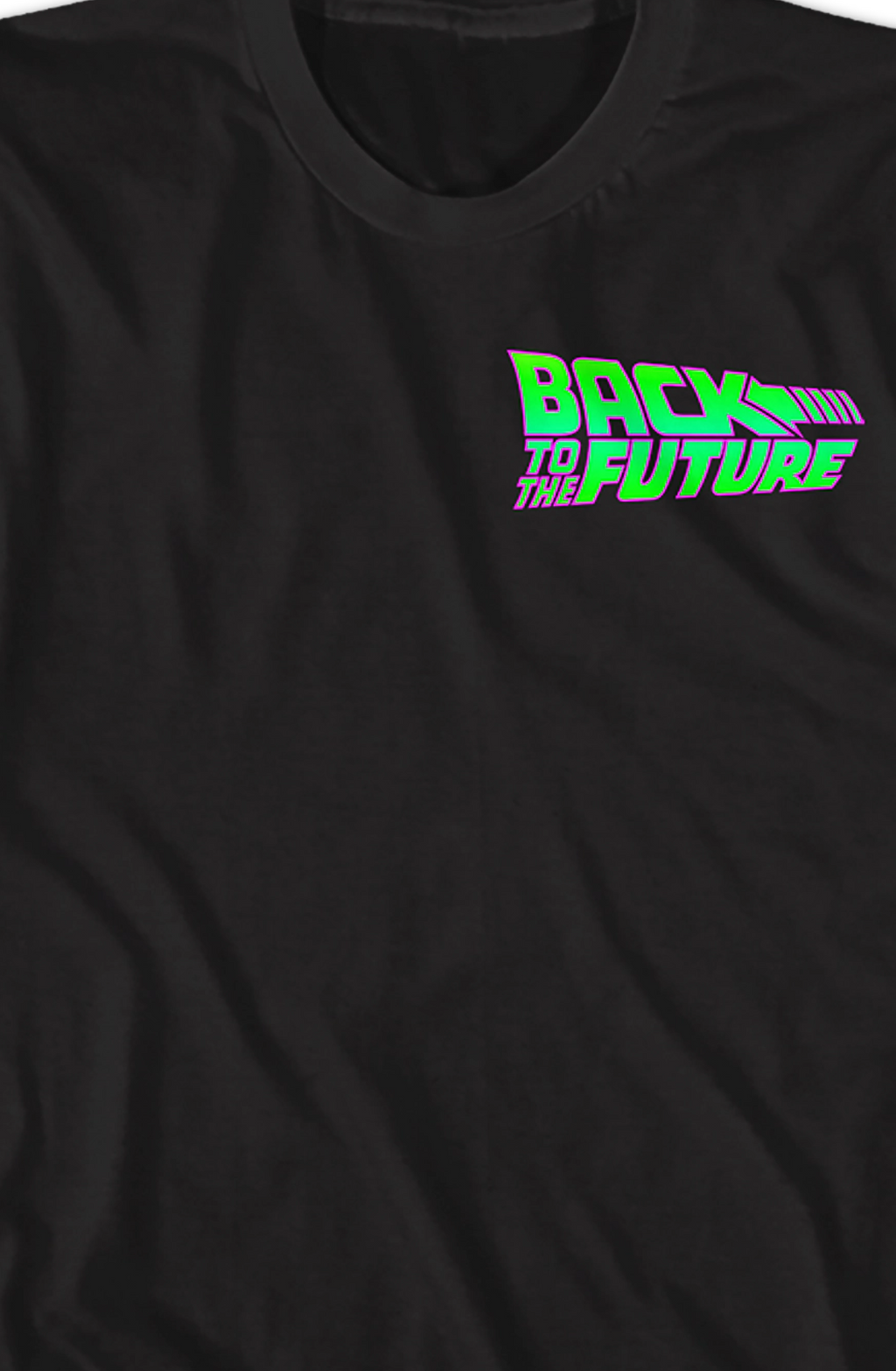 Neon Logo Back To The Future T-Shirt Hoodie, Sweatshirt | CiraTrend.com (Image 2)