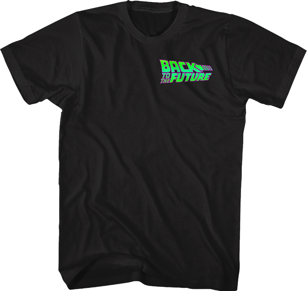 Neon Logo Back To The Future T-Shirt Hoodie, Sweatshirt | CiraTrend.com (Image 1)