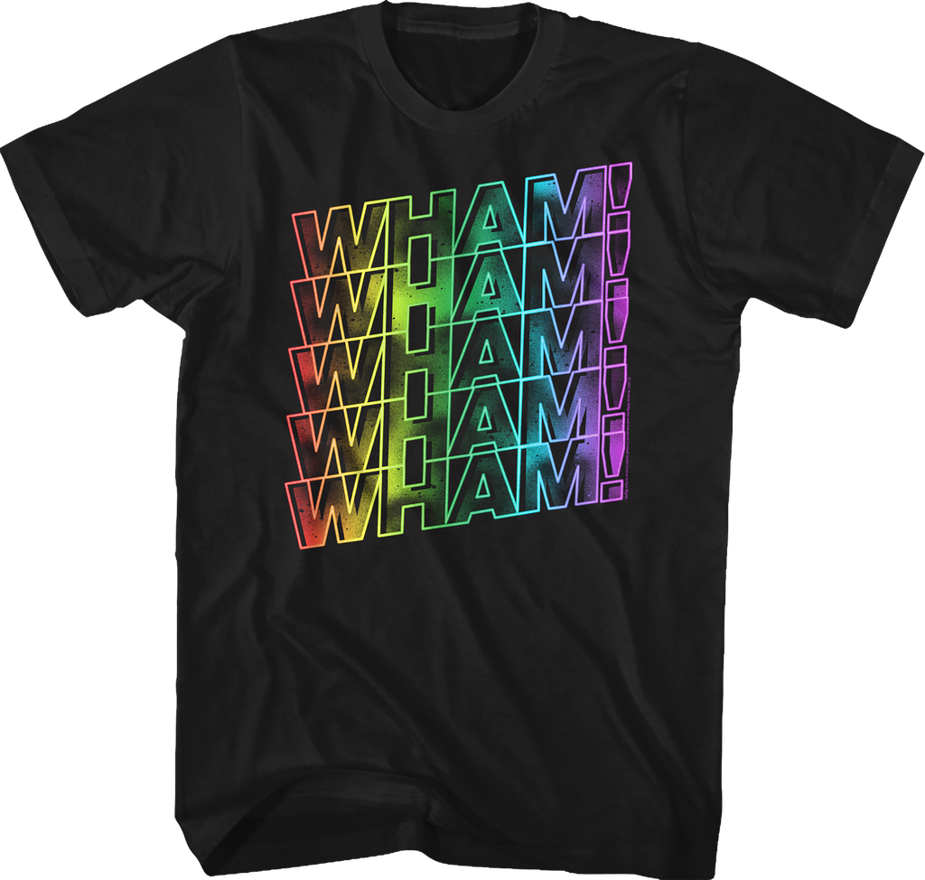 Neon Logo Wham T-Shirt Hoodie, Sweatshirt | CiraTrend.com (Image 1)
