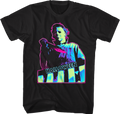 Neon The Shape Michael Myers Halloween T-Shirt Hoodie, Sweatshirt | CiraTrend.com (Image 1)