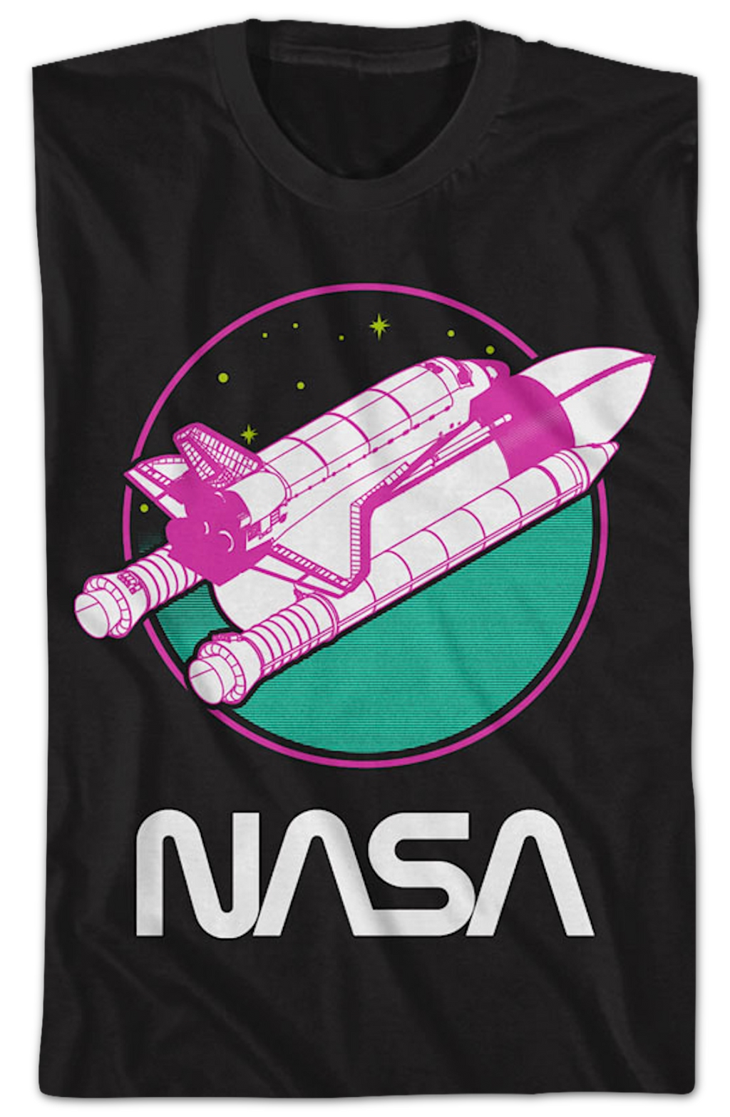 Neon Orbiter NASA T-Shirt Hoodie, Sweatshirt | CiraTrend.com (Image 2)